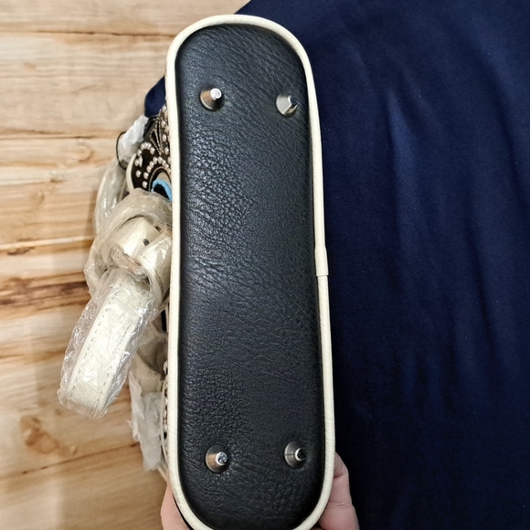 Black Montana West Crossbody Purse Western style purse - Picture 5 of 7